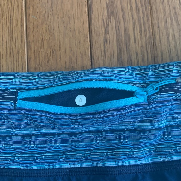 Navy Lululemon Running Shorts - Picture 3 of 5